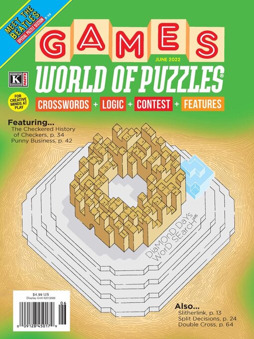 Title details for Games World of Puzzles by Kappa Publishing Group, Inc. - Available